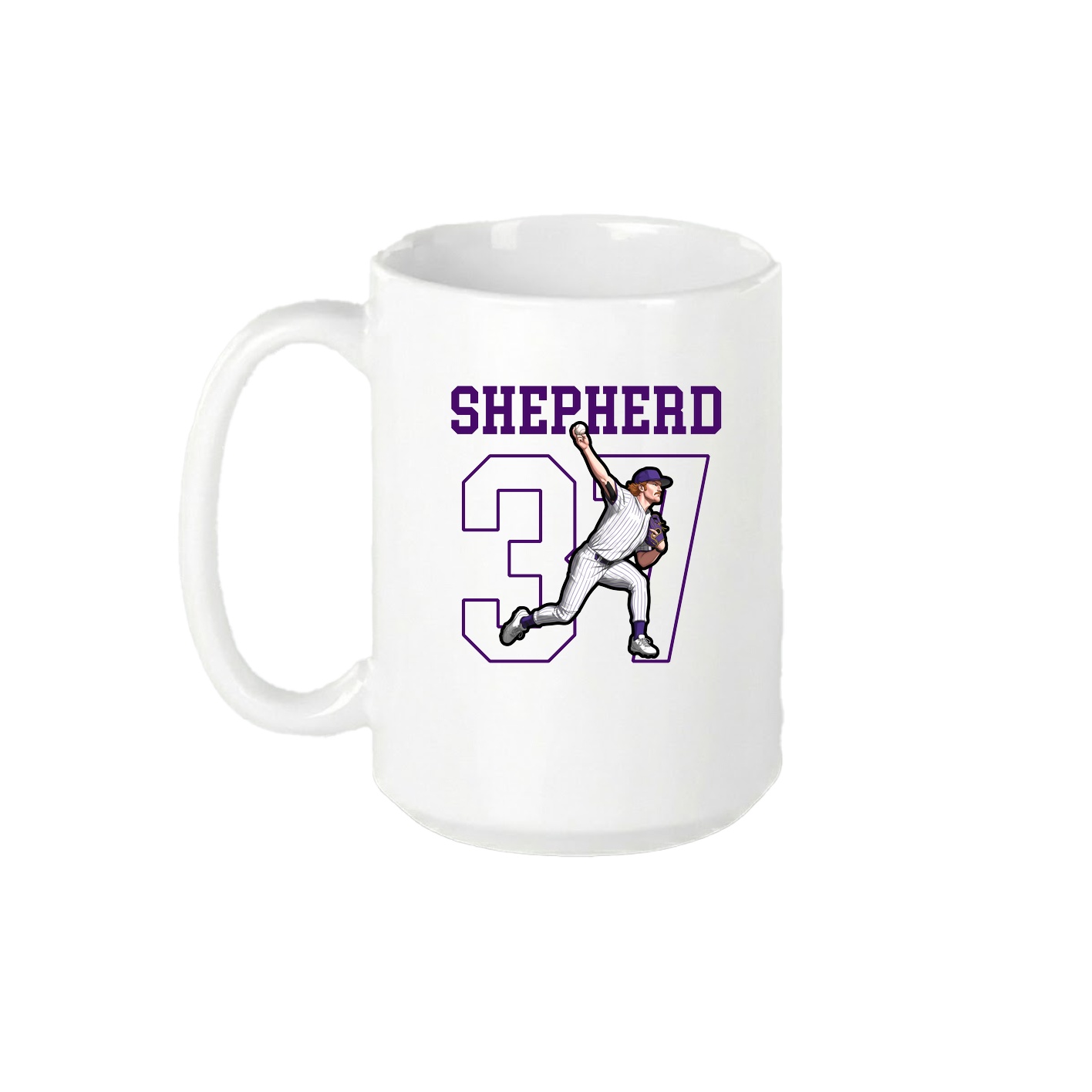 15oz Coffee Mug — Shirsey in White