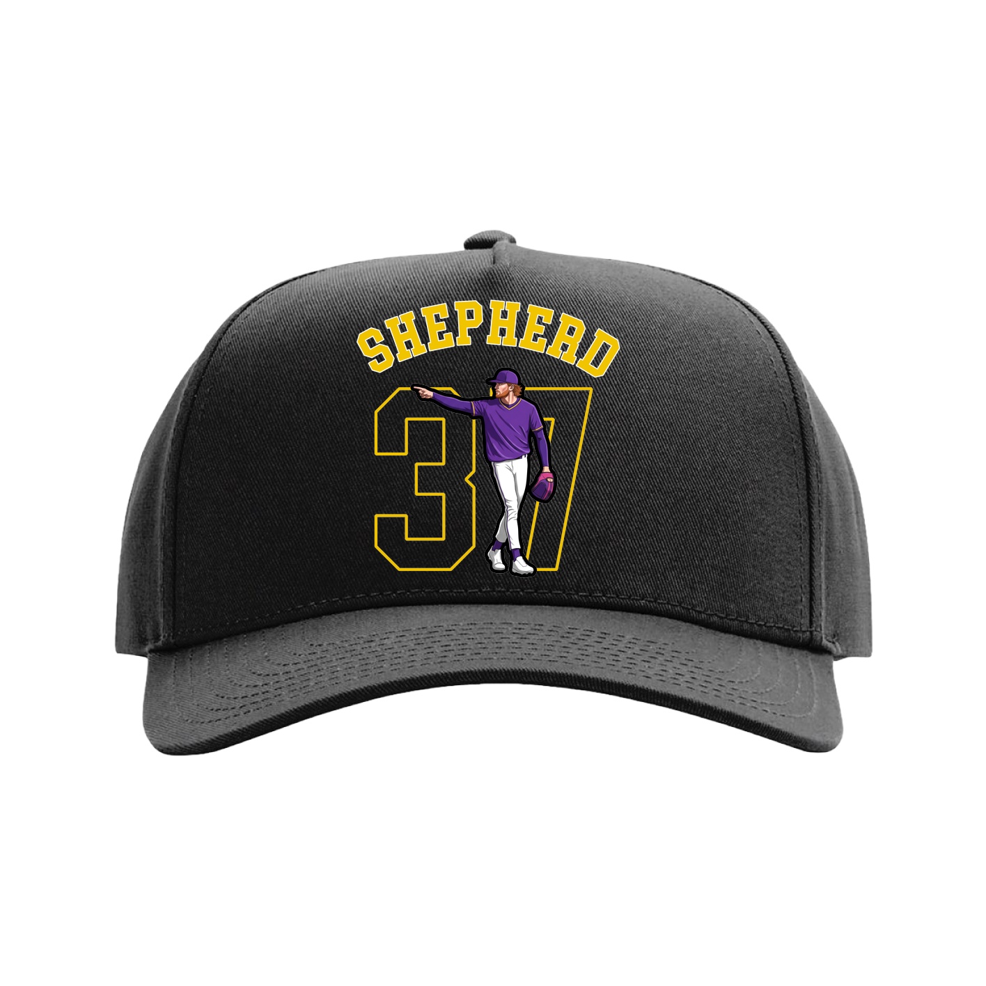 Full Fabric Five-Panel Champ Cap