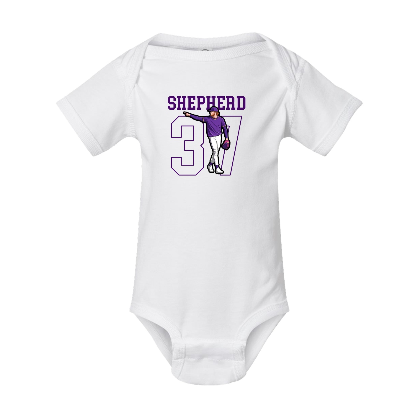 Baby Onesie — Shirsey in White