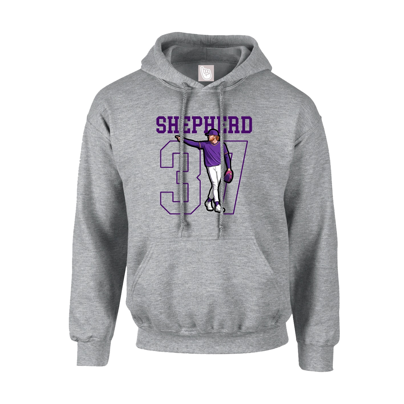 Youth Hoodie — Shirsey in Grey