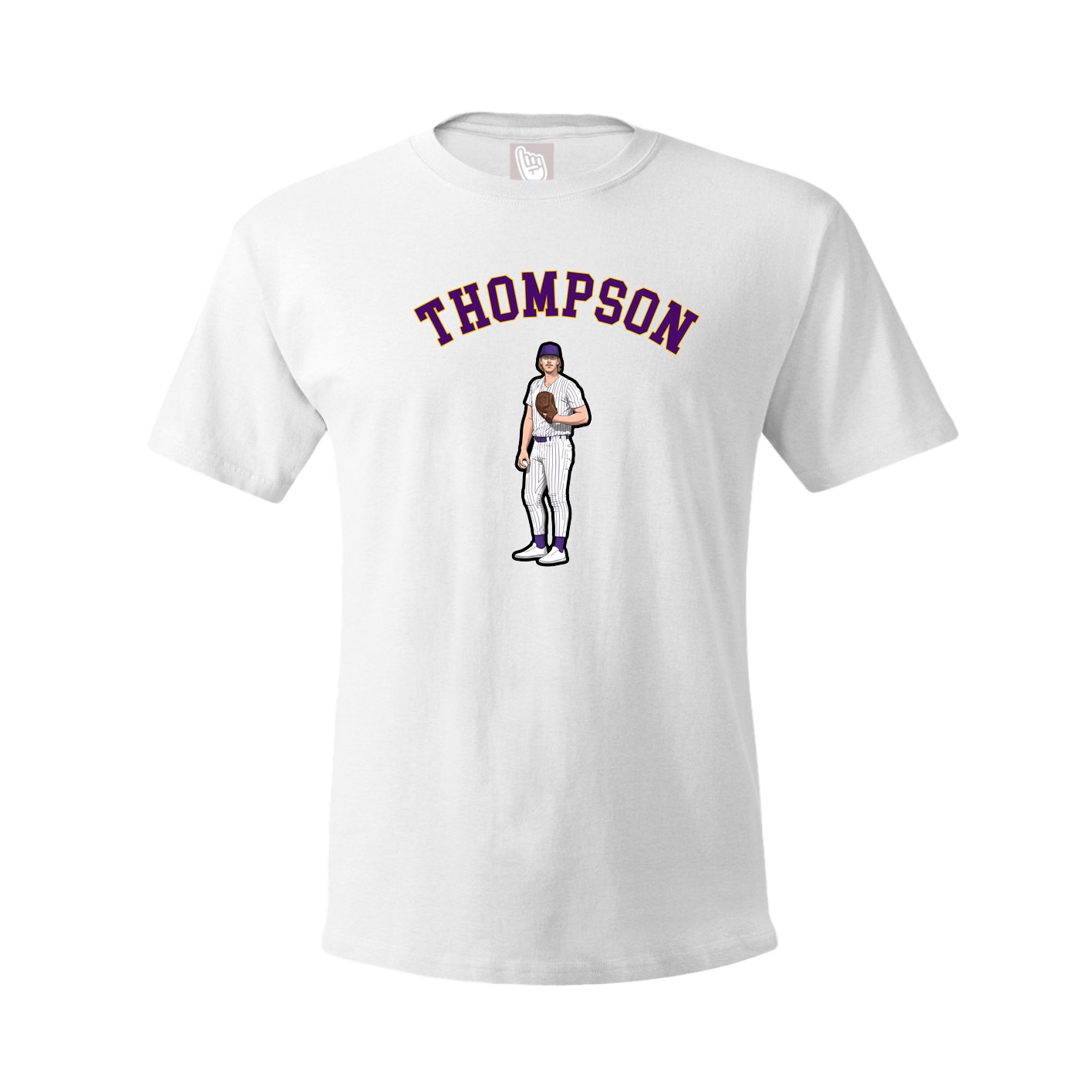 Youth Tee — Shirsey Arch in White