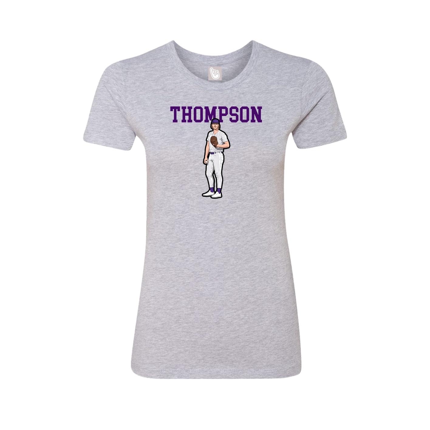 Fitted Women's Tee — Shirsey in Grey