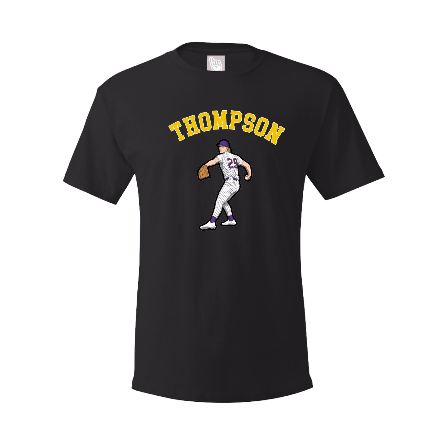 Youth Tee — Shirsey Arch in Black