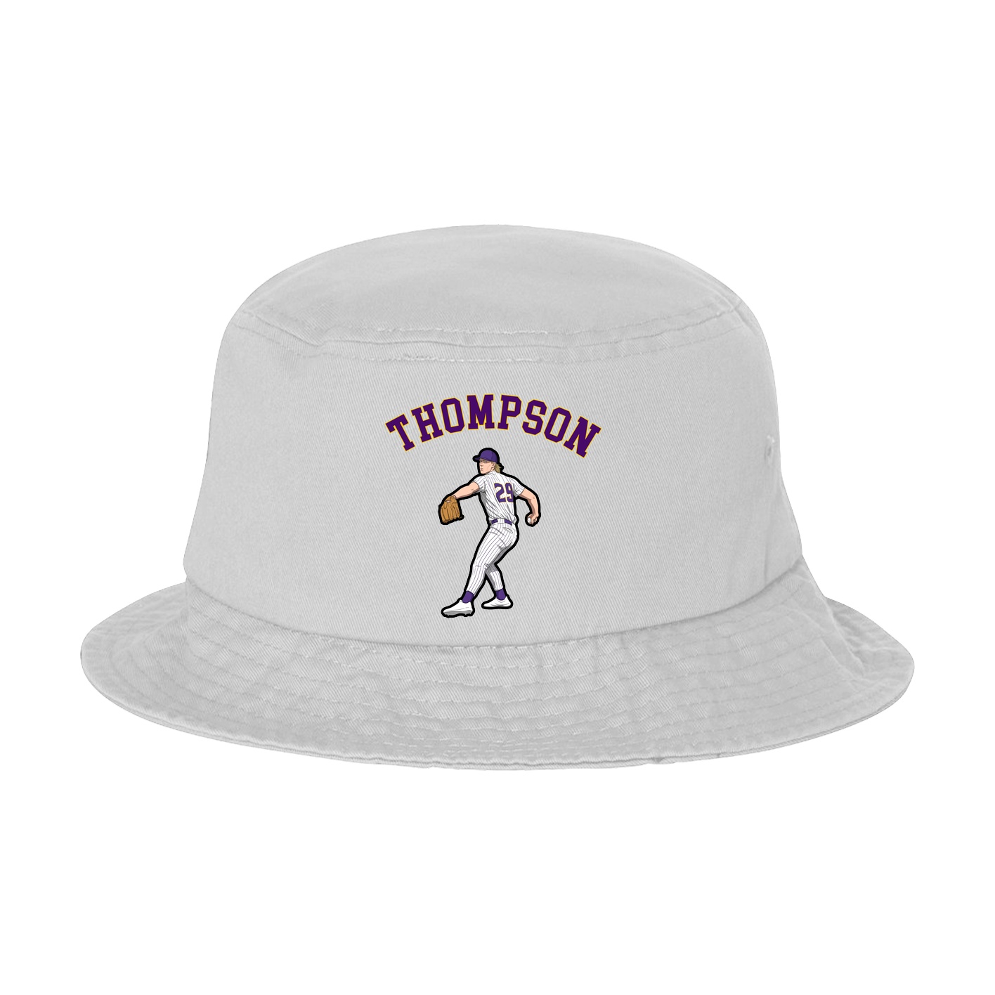 Bucket Cap — Shirsey Arch in White