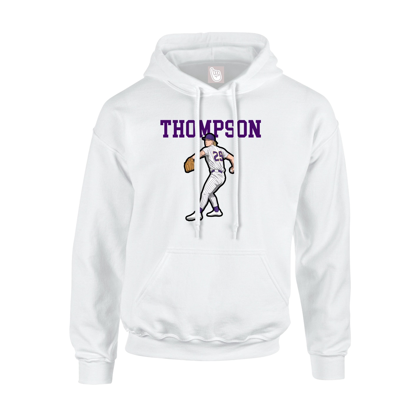Youth Hoodie — Shirsey in White