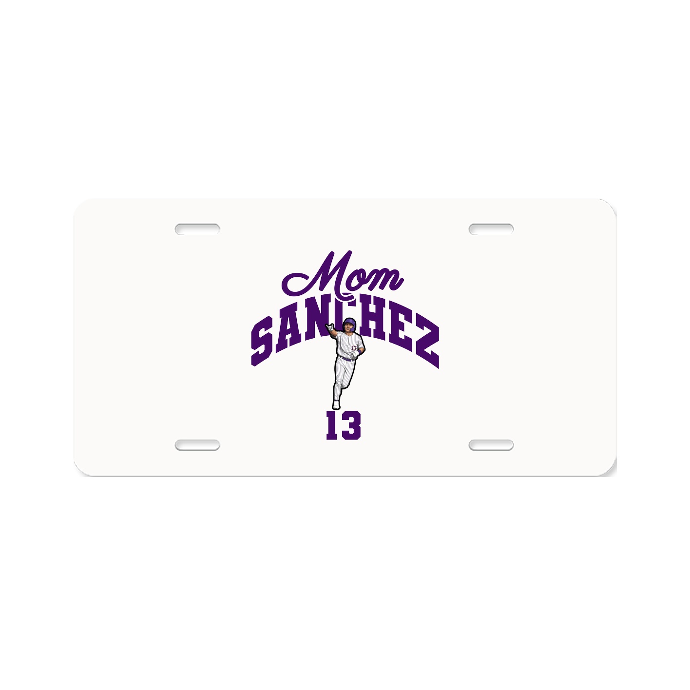 License Plate — Mothers Day Arch in Classic