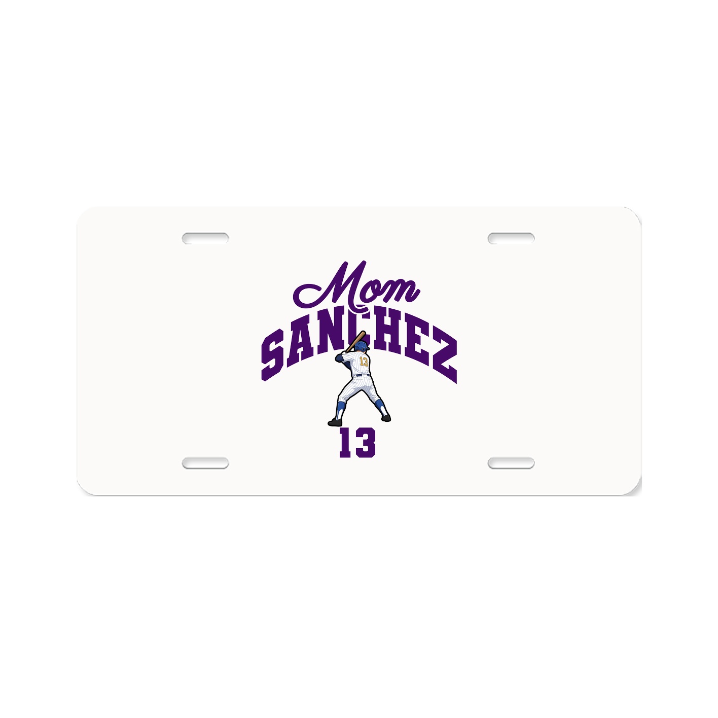 License Plate — Mothers Day Arch in Classic