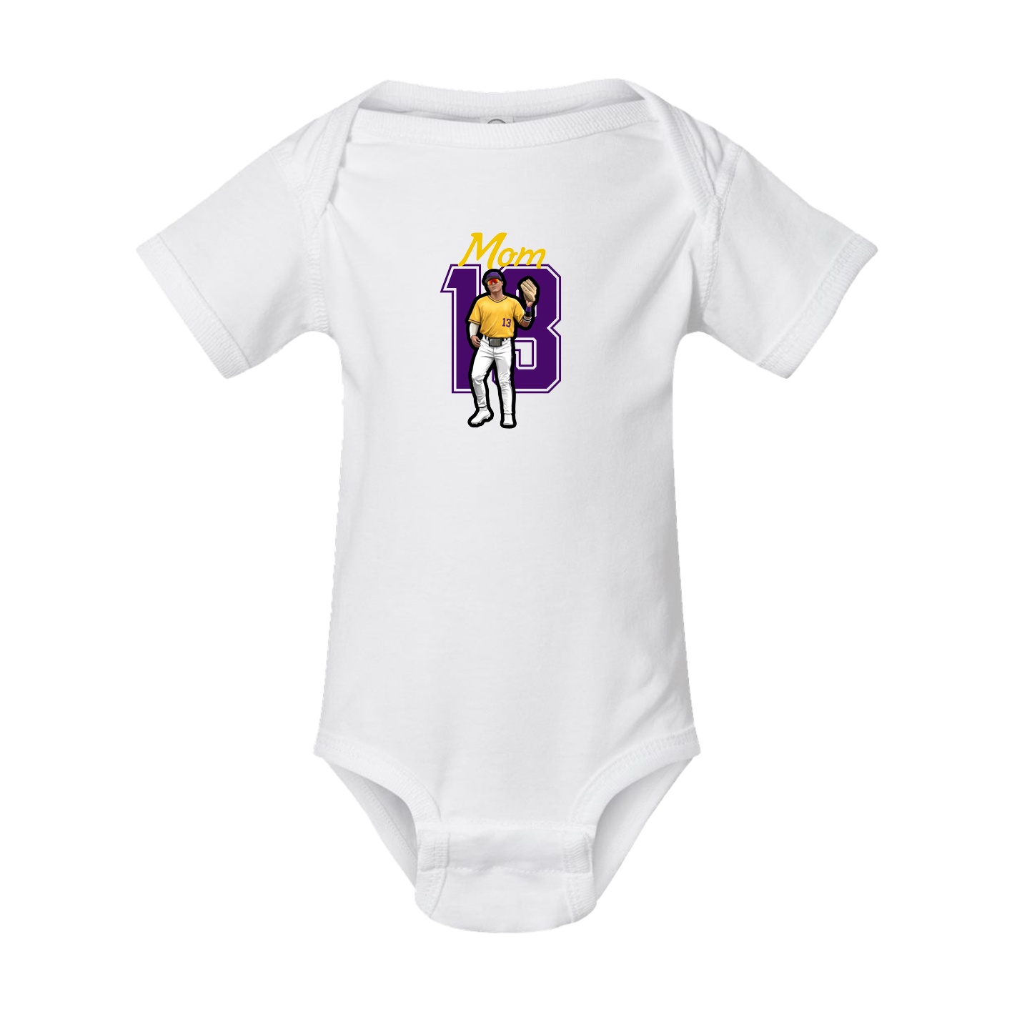Baby Onesie — Mothers Day Shirsey in White