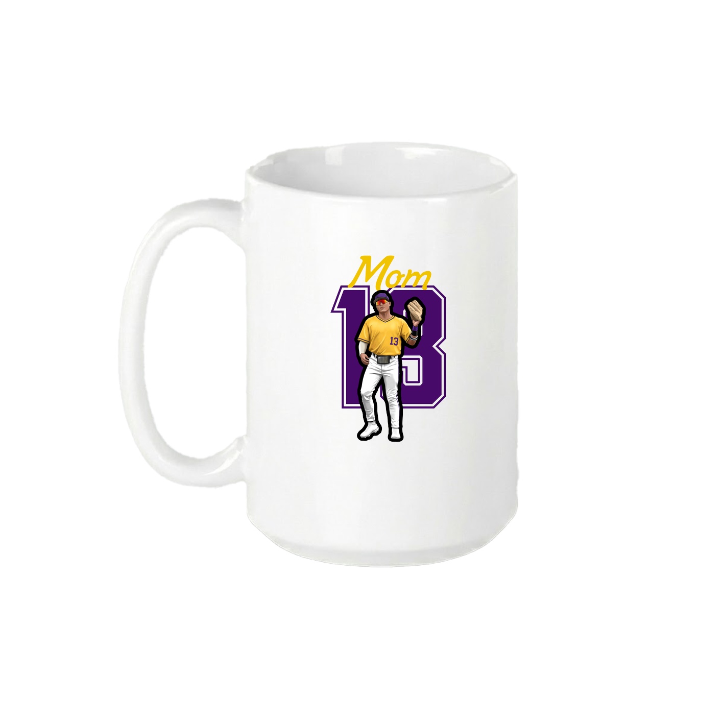 15oz Coffee Mug — Mothers Day Shirsey in White