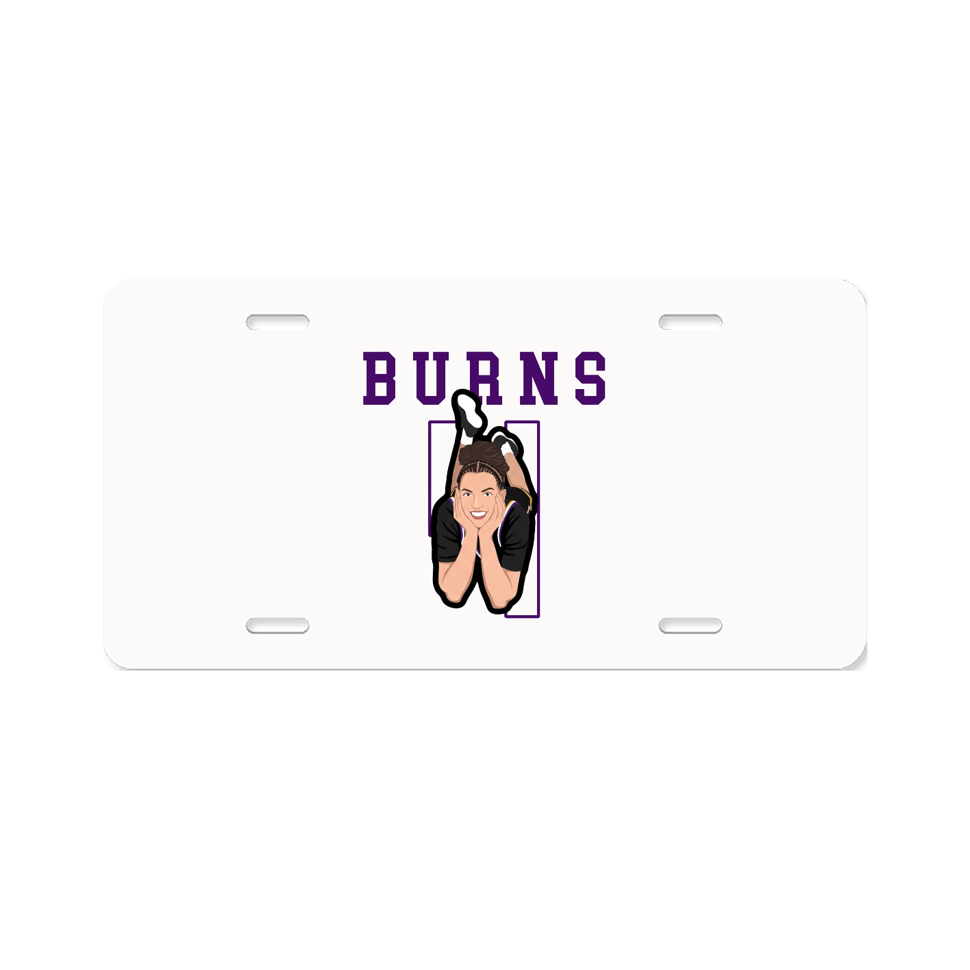 Aluminum License Plate
