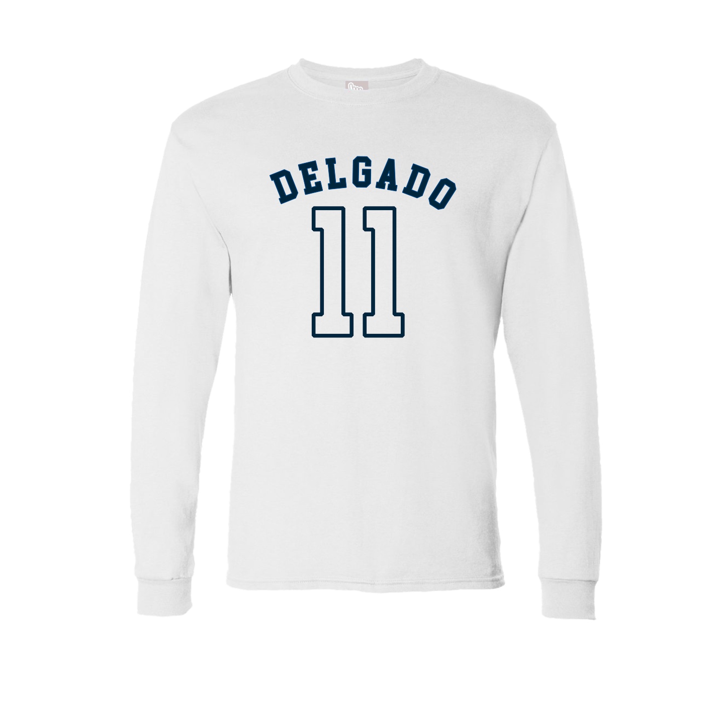 Long Sleeve Tee — Shirsey Arch in White
