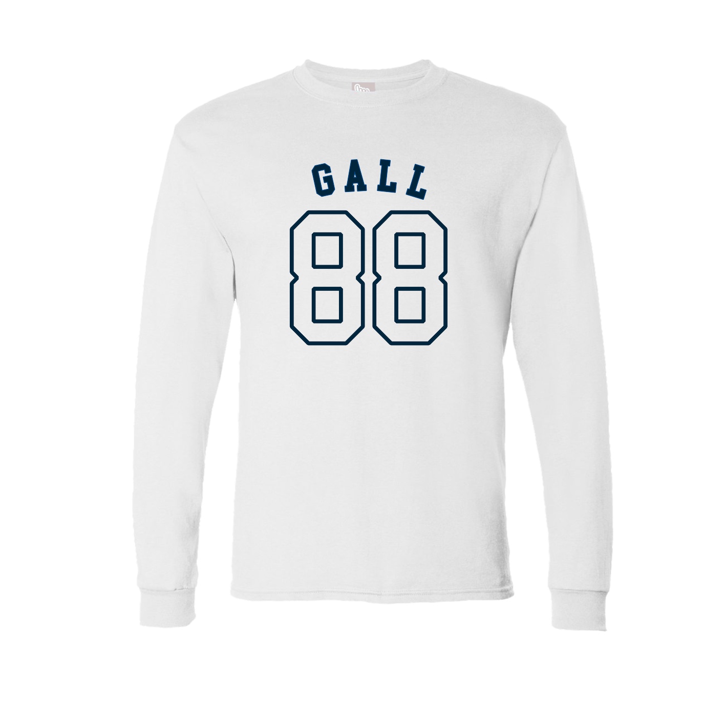 Long Sleeve Tee — Shirsey Arch in White