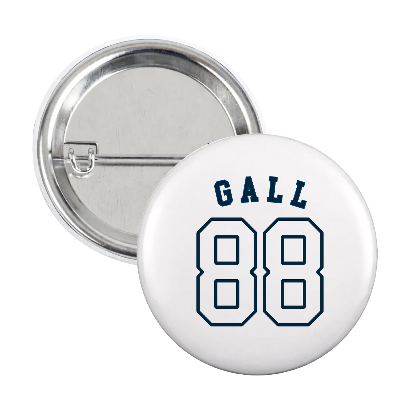 Game Day Button — Shirsey Arch in White