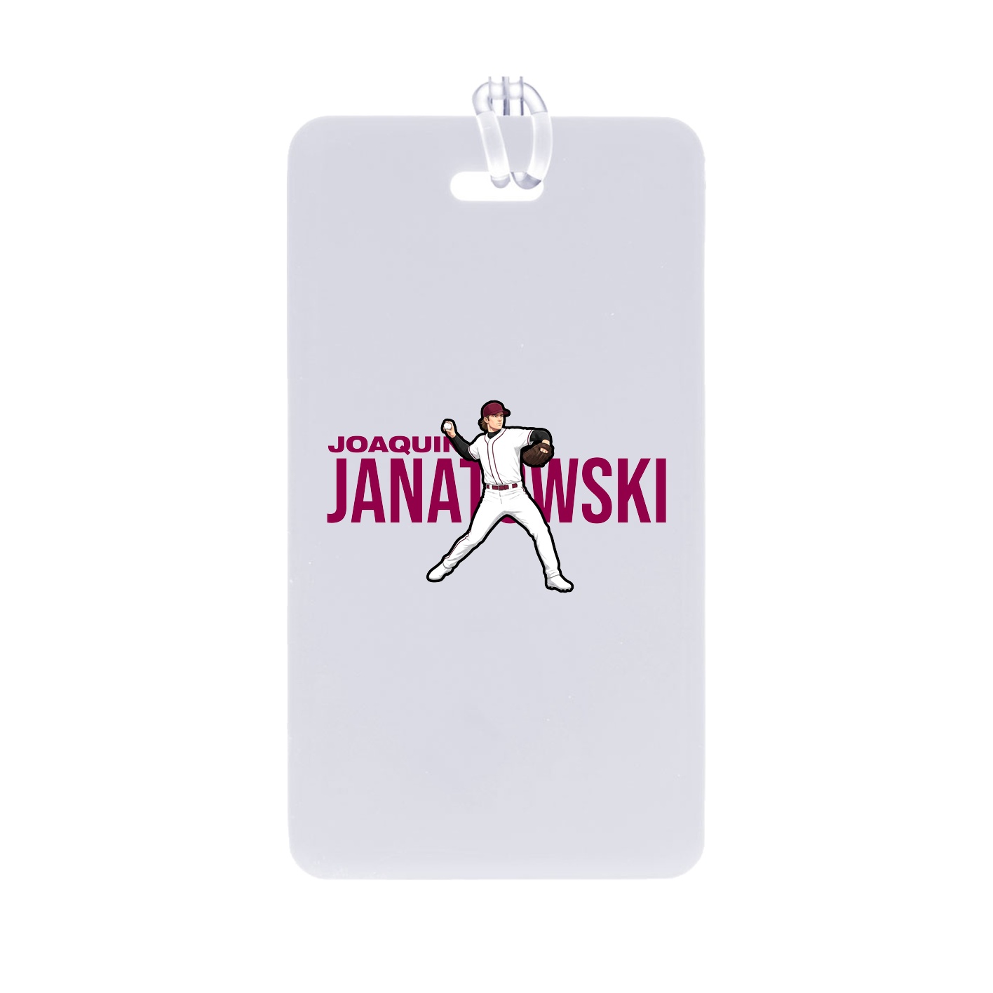 Bag Tag — Player Name in Classic