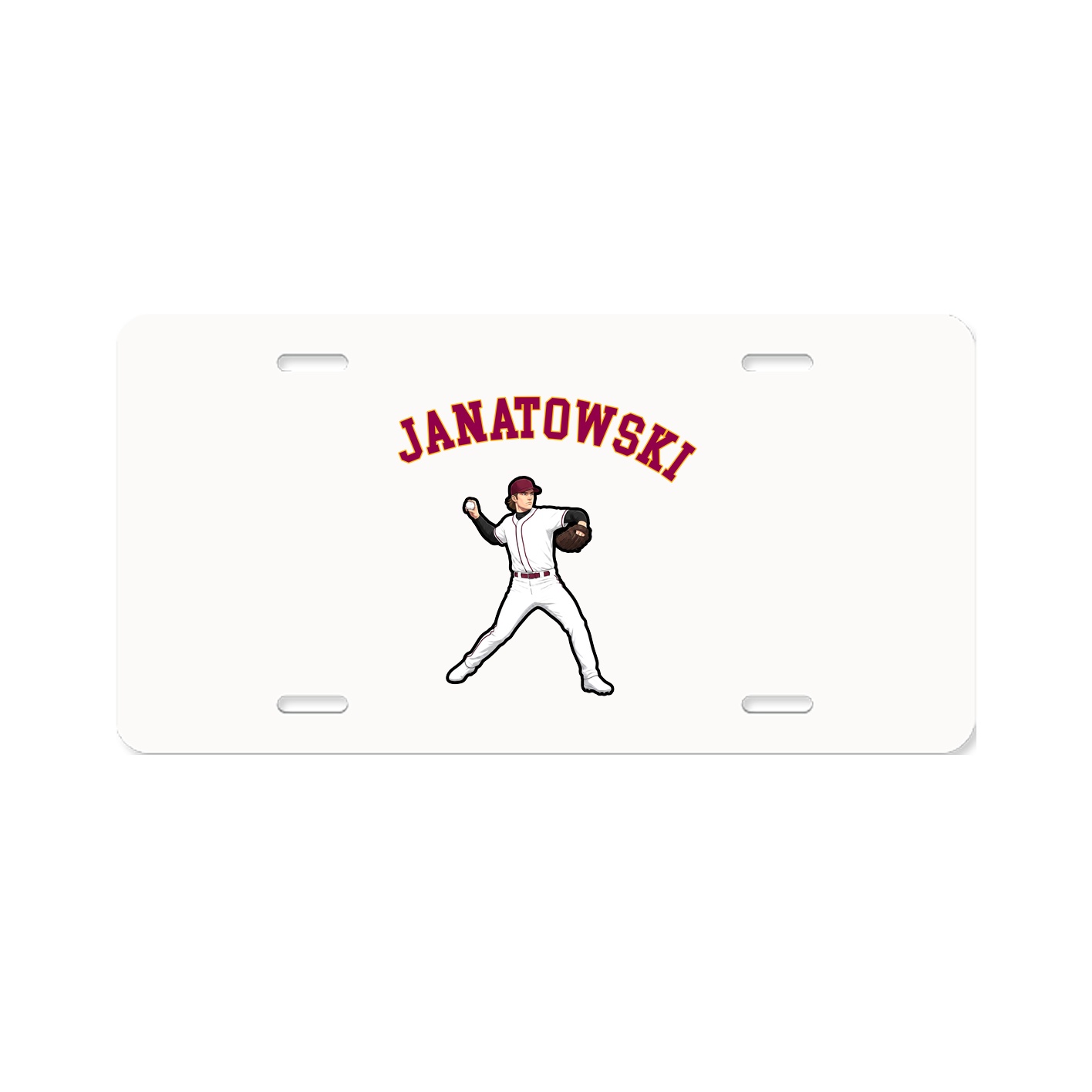 License Plate — Shirsey Arch in Classic