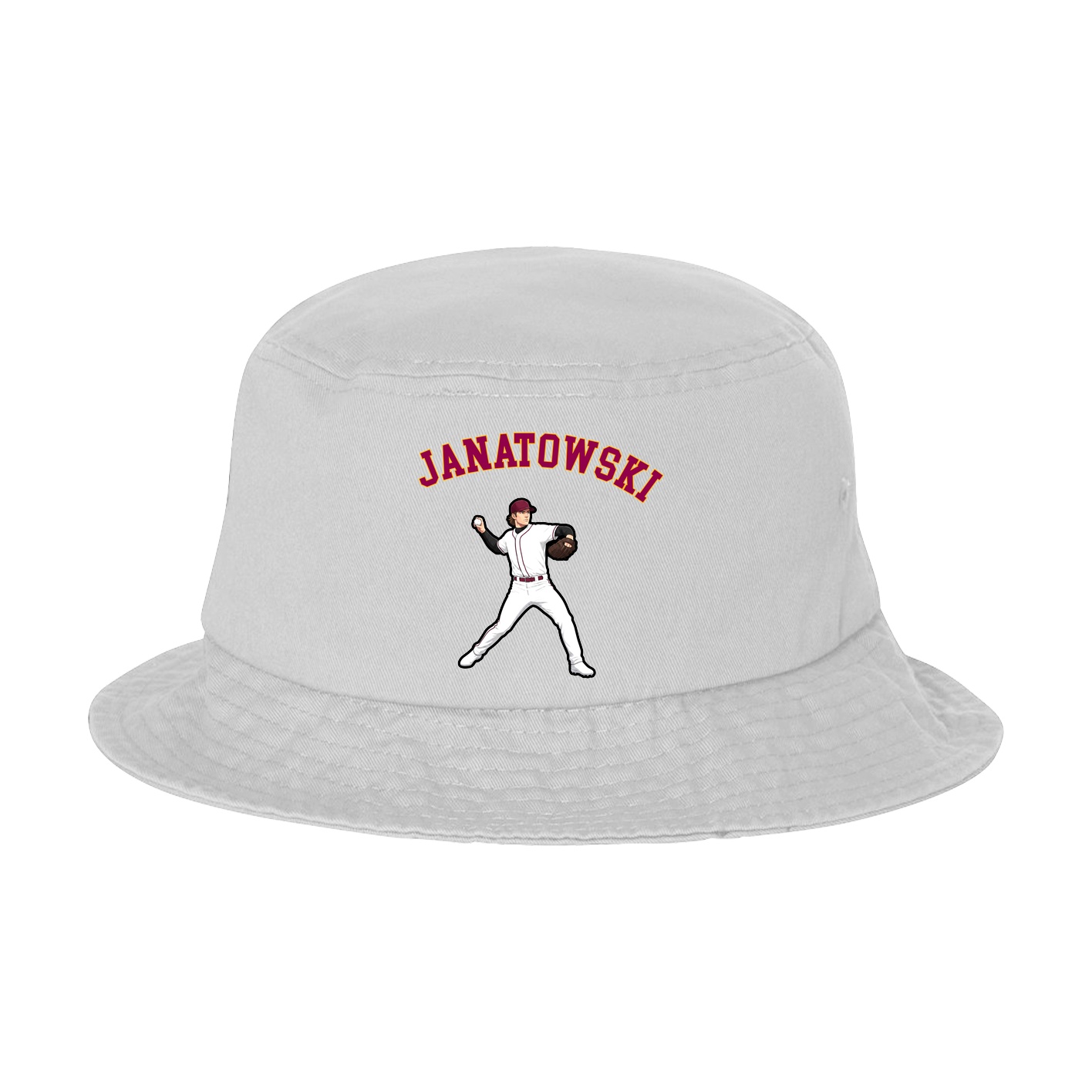Bucket Cap — Shirsey Arch in White