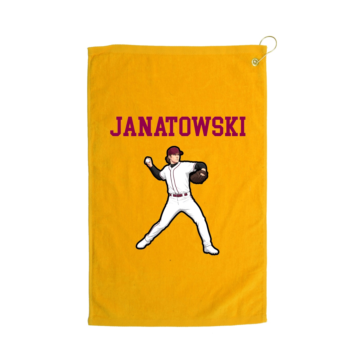 Golf Towel — Shirsey in Gold