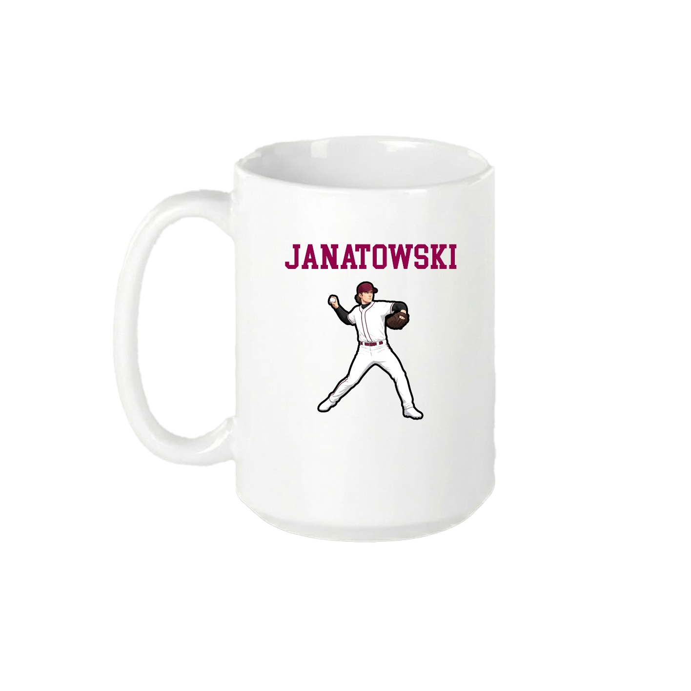 15oz Coffee Mug — Shirsey in White