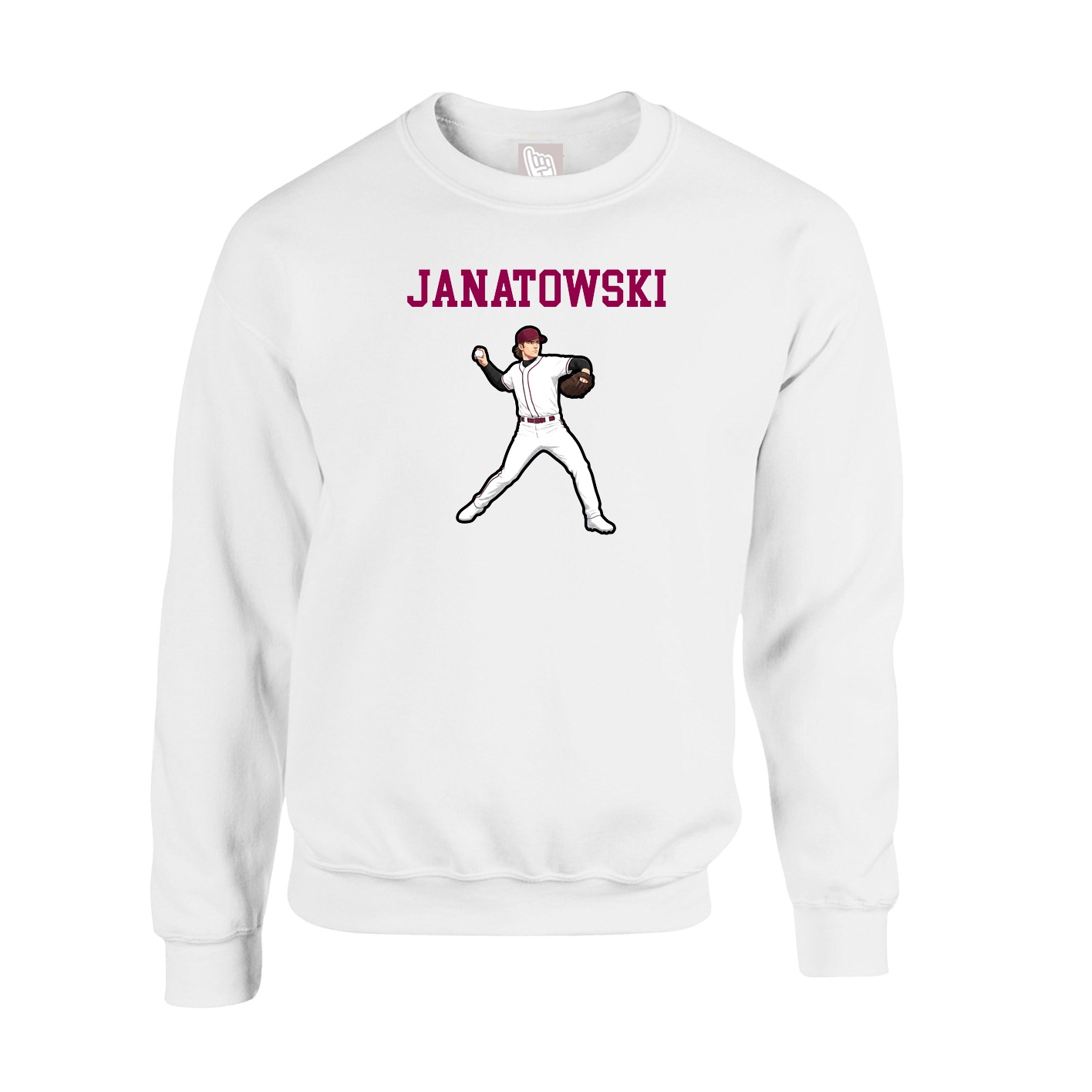 Fleece Crew — Shirsey in White