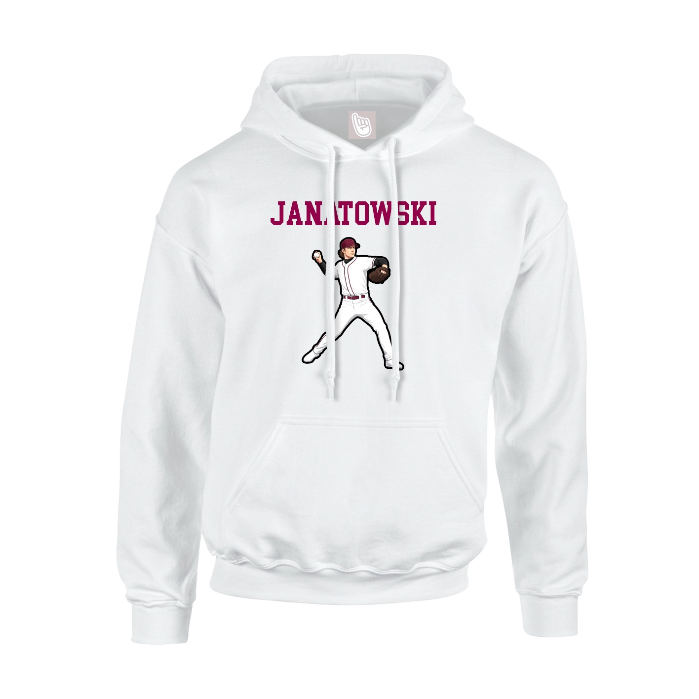 Youth Hoodie — Shirsey in White