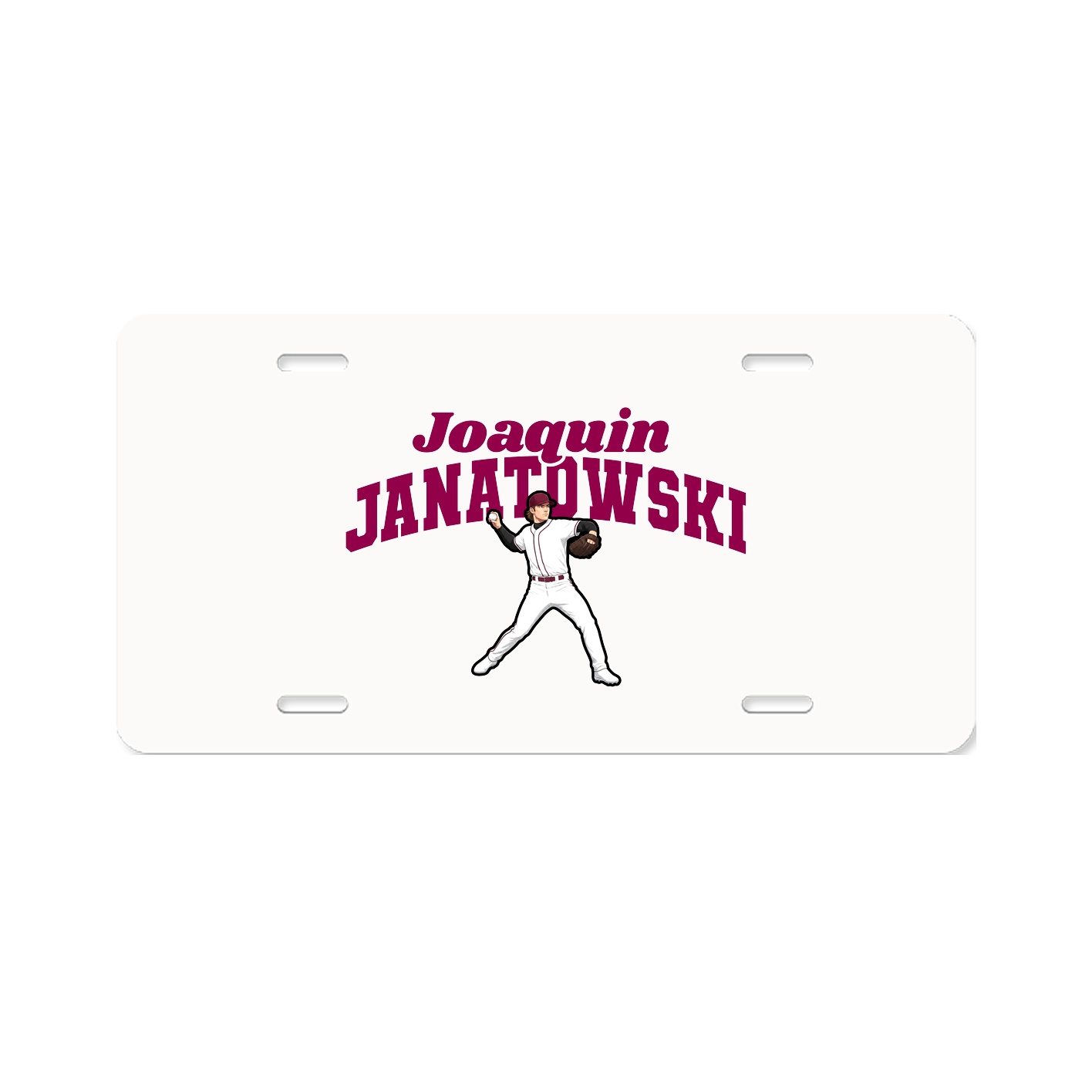 License Plate — Signature Arch in Classic