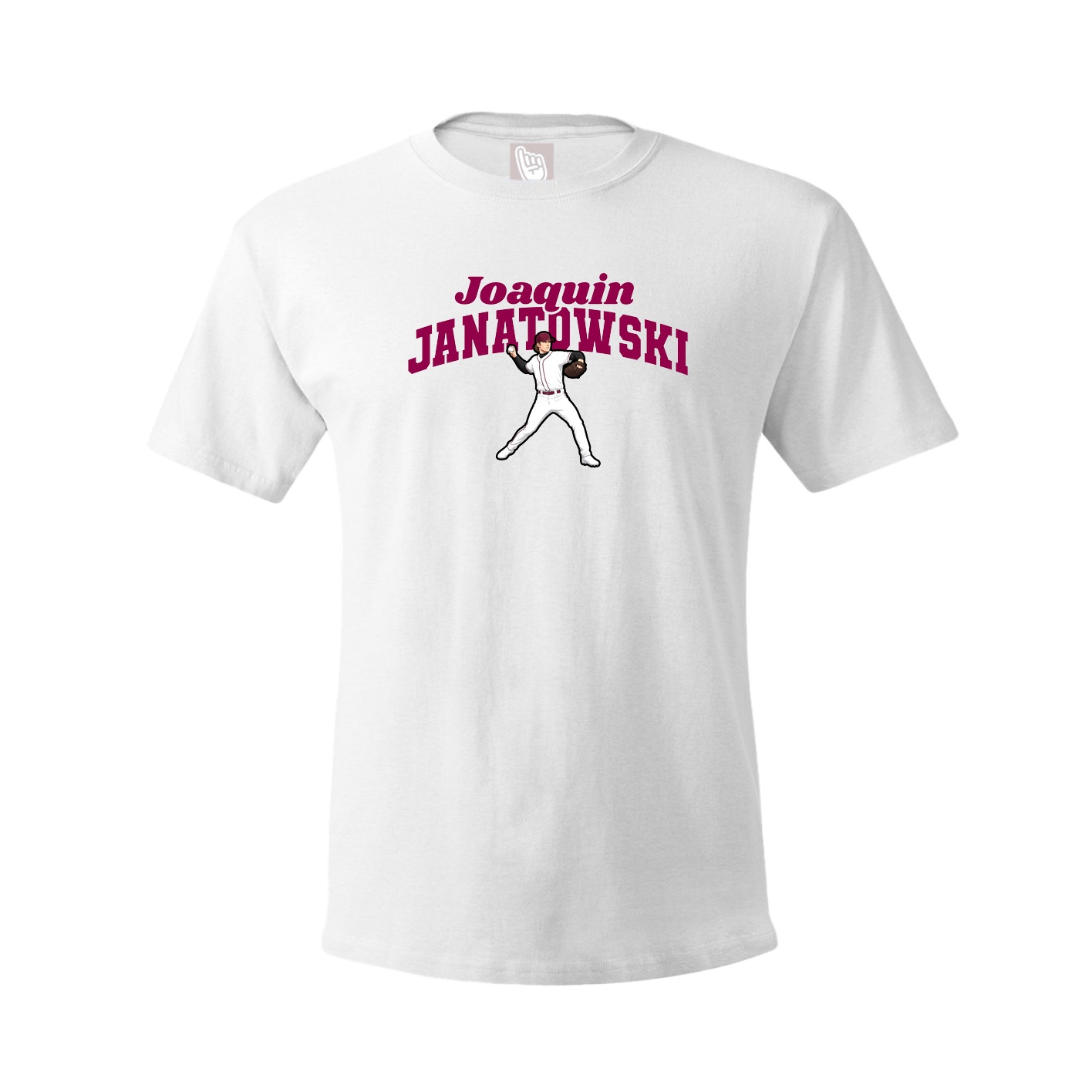 Youth Tee — Signature Arch in White