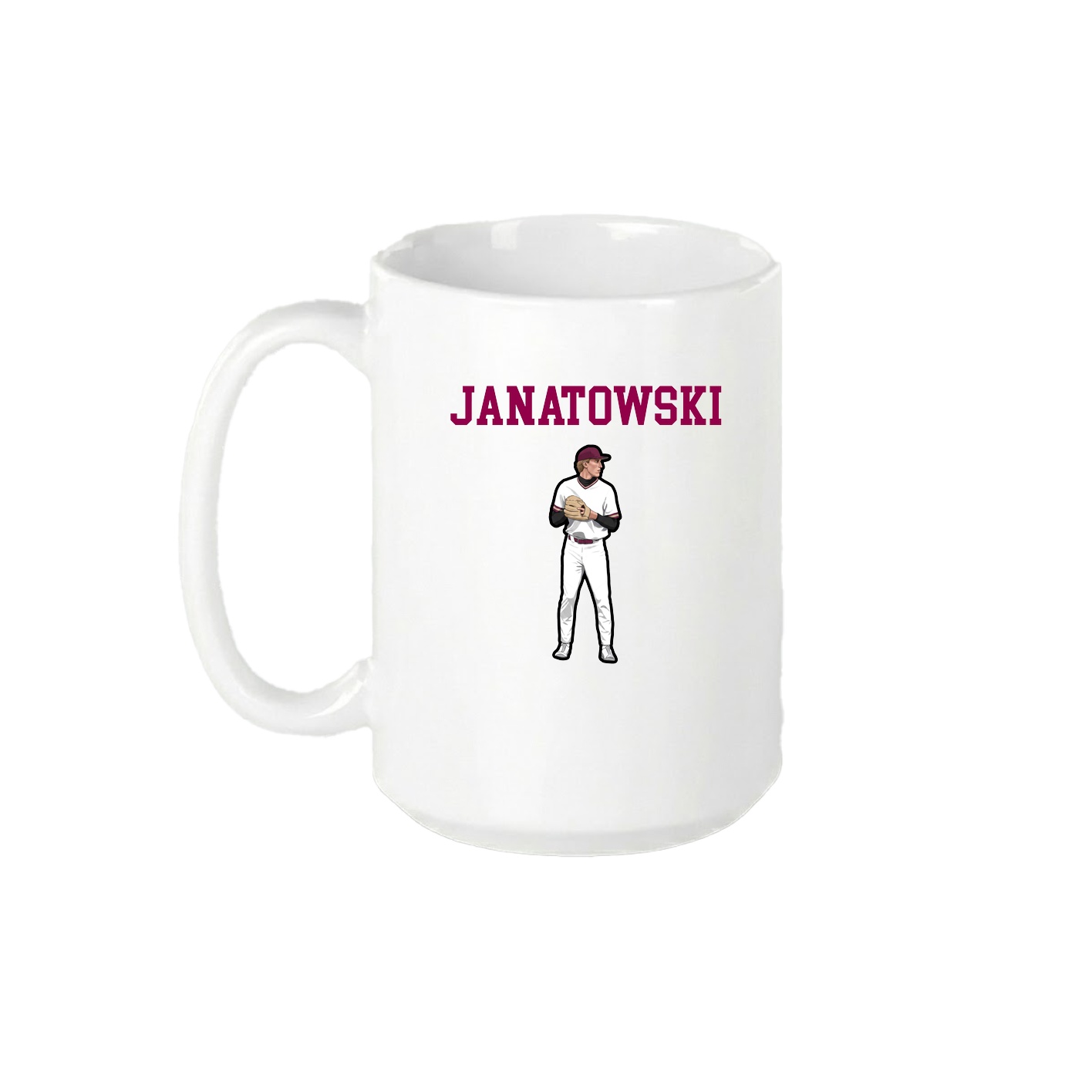 15oz Coffee Mug — Shirsey in White