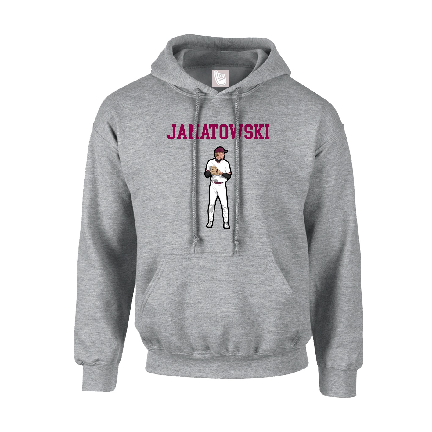 Hoodie — Shirsey in Grey