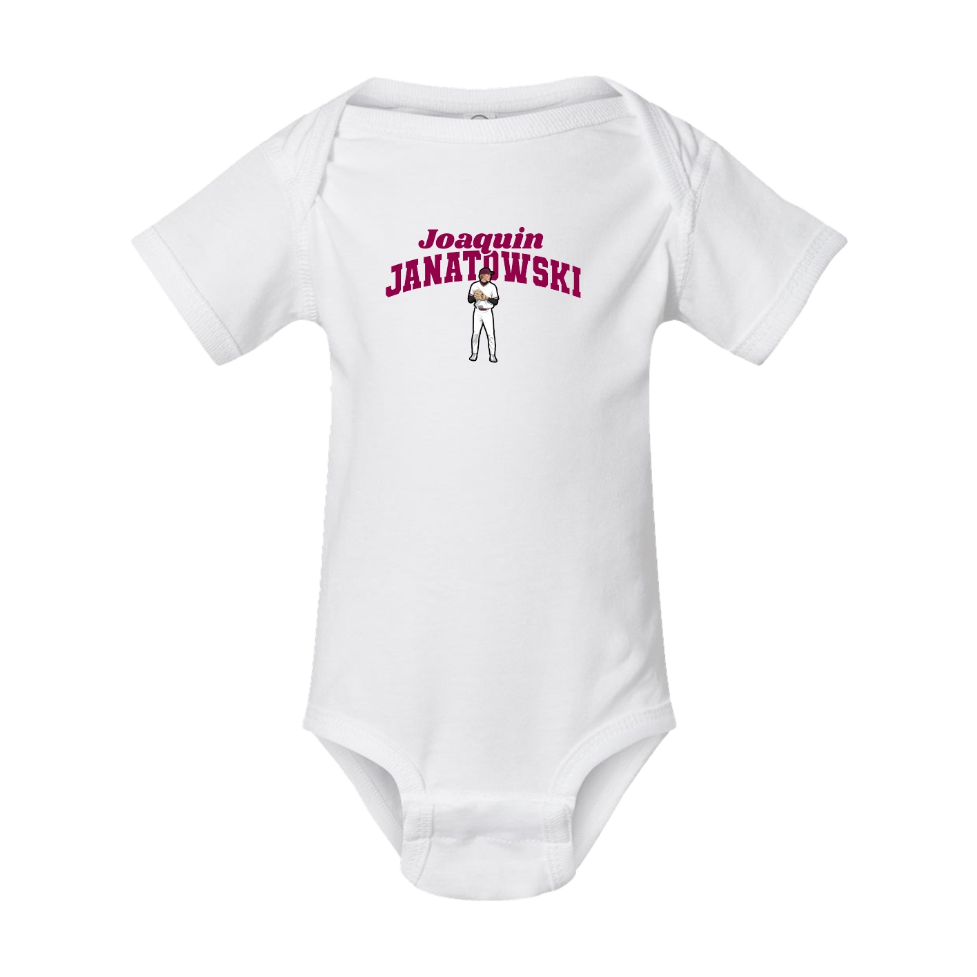 Baby Onesie — Signature Arch in White