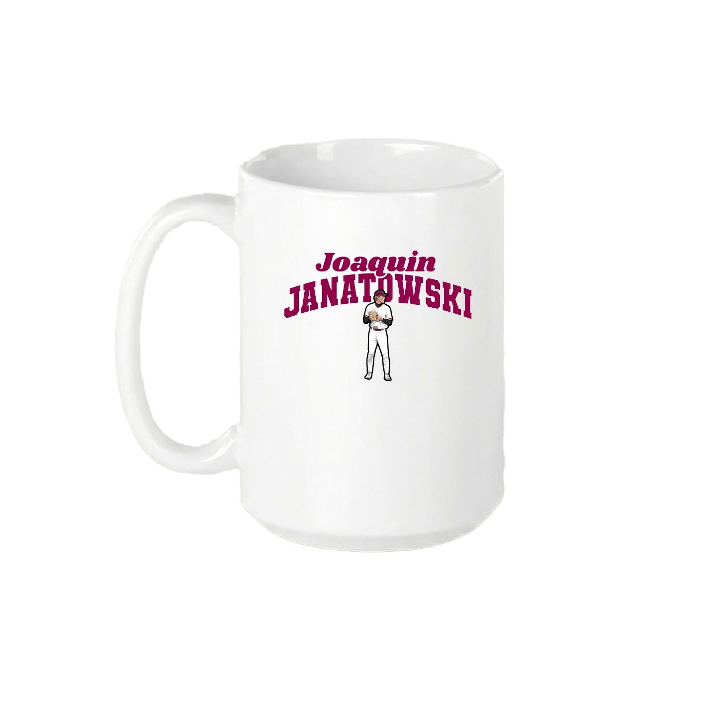 15oz Coffee Mug — Signature Arch in White