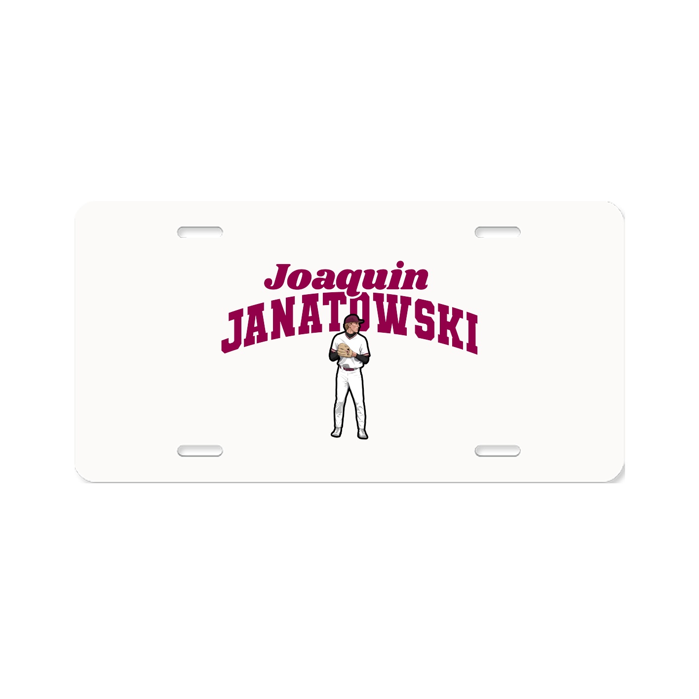 License Plate — Signature Arch in Classic