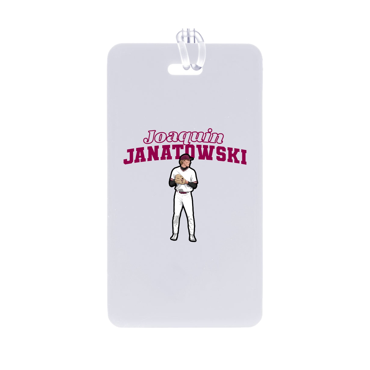 Bag Tag — Name Arch in Classic