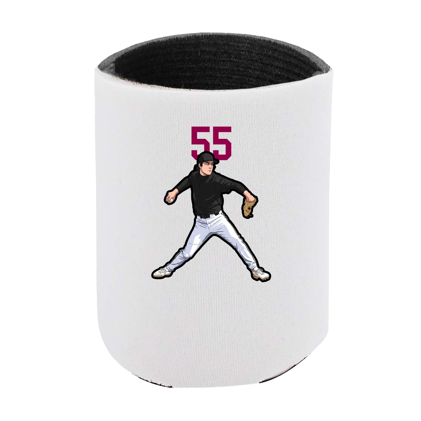 Can Holder — Number Top in White