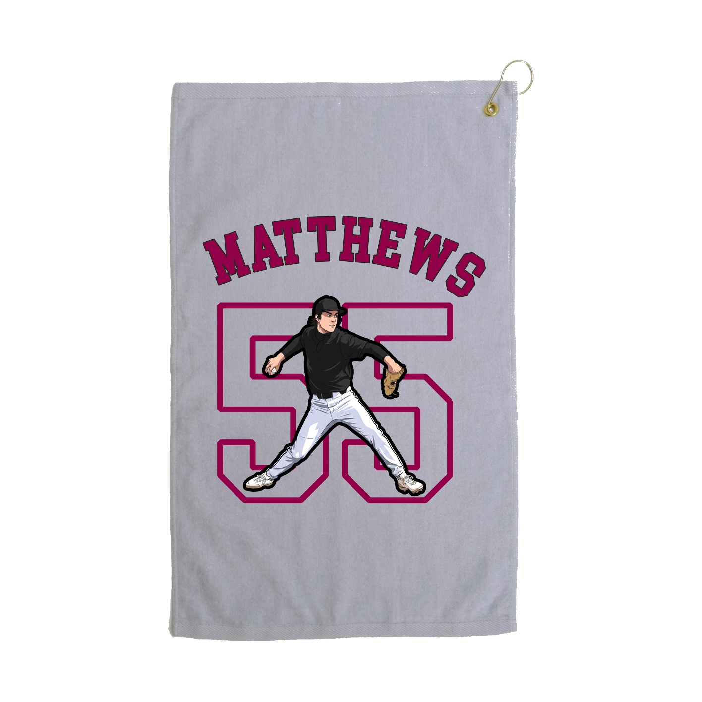 Golf Towel — Shirsey Arch in Grey