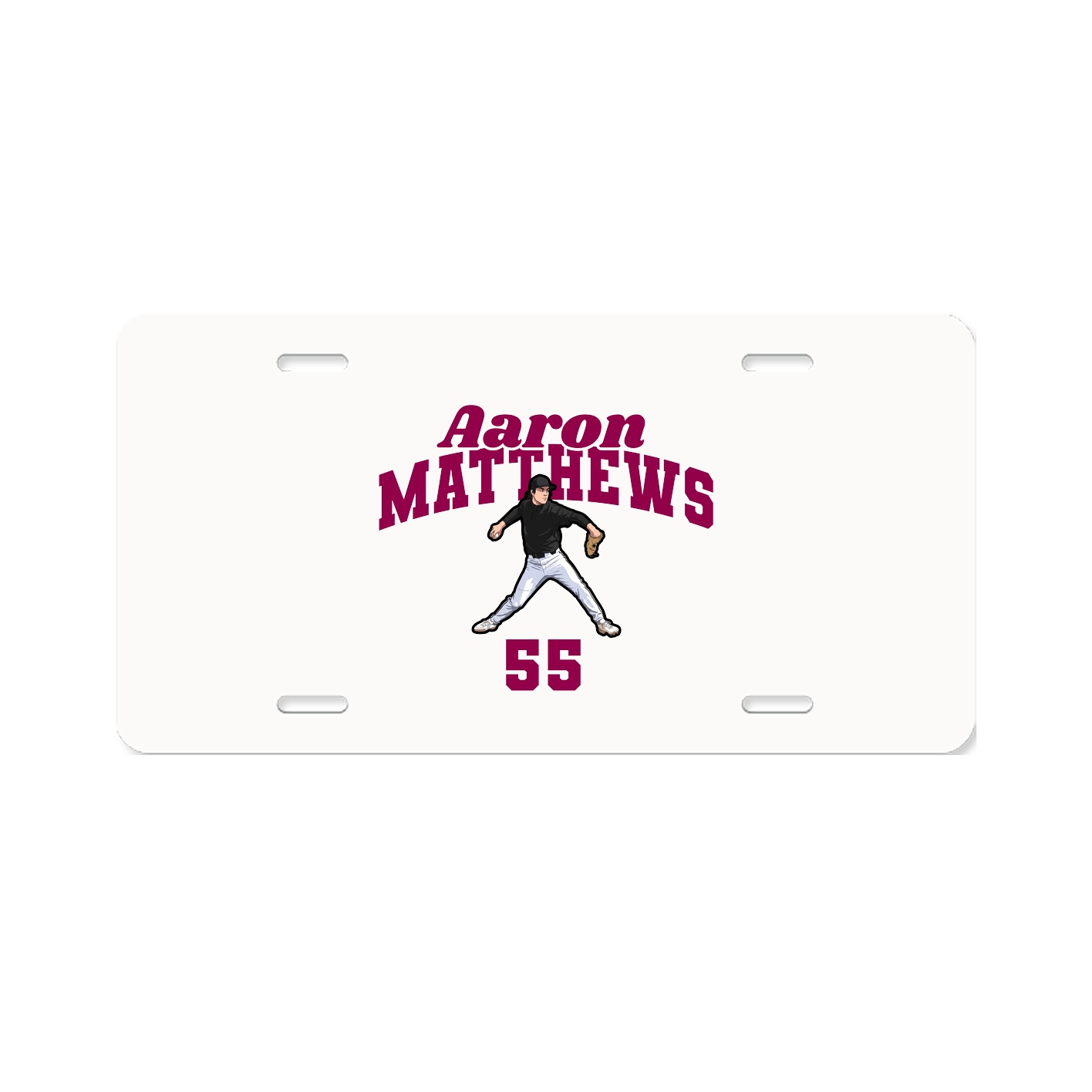 License Plate — Signature Arch in Classic