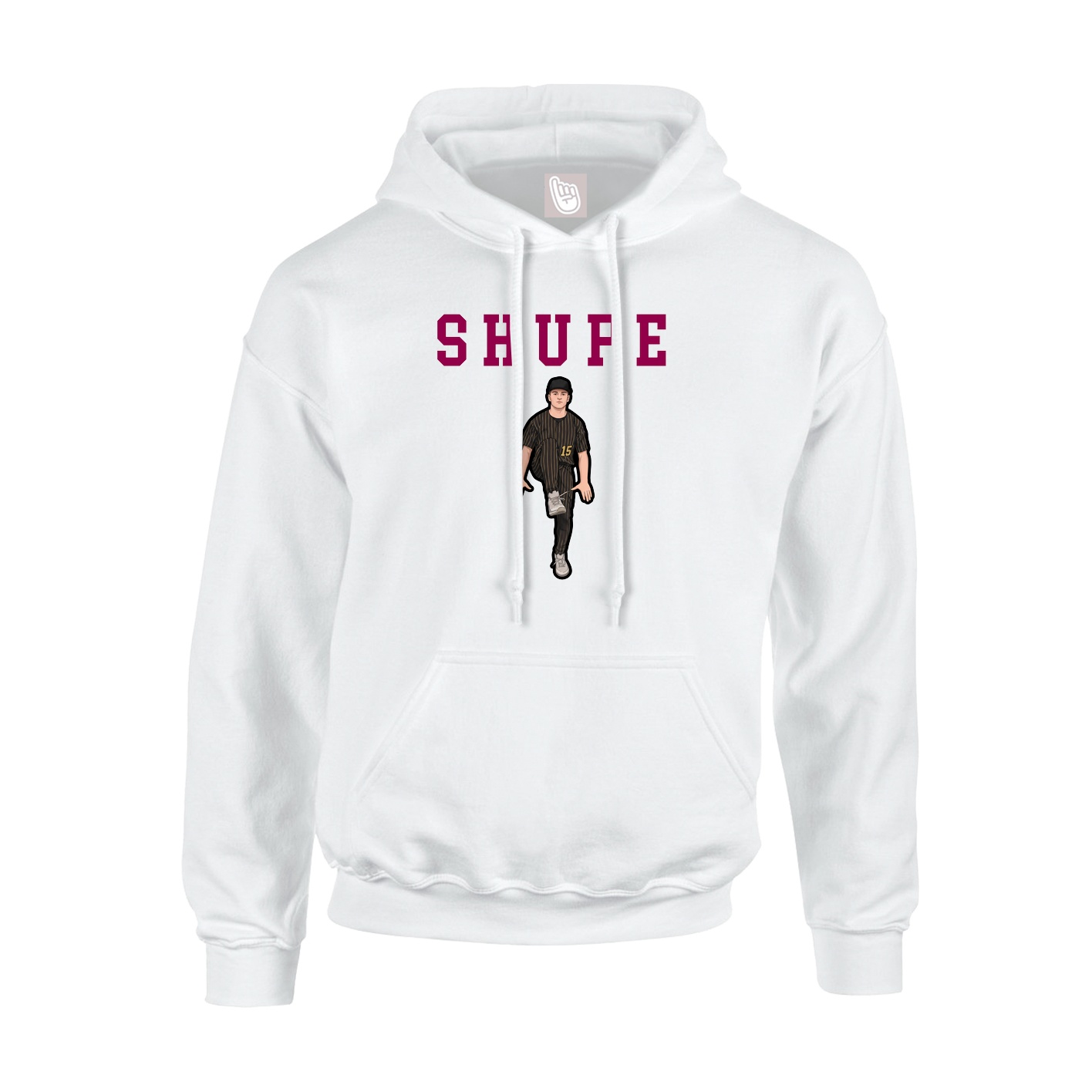 Youth Hoodie — Shirsey in White