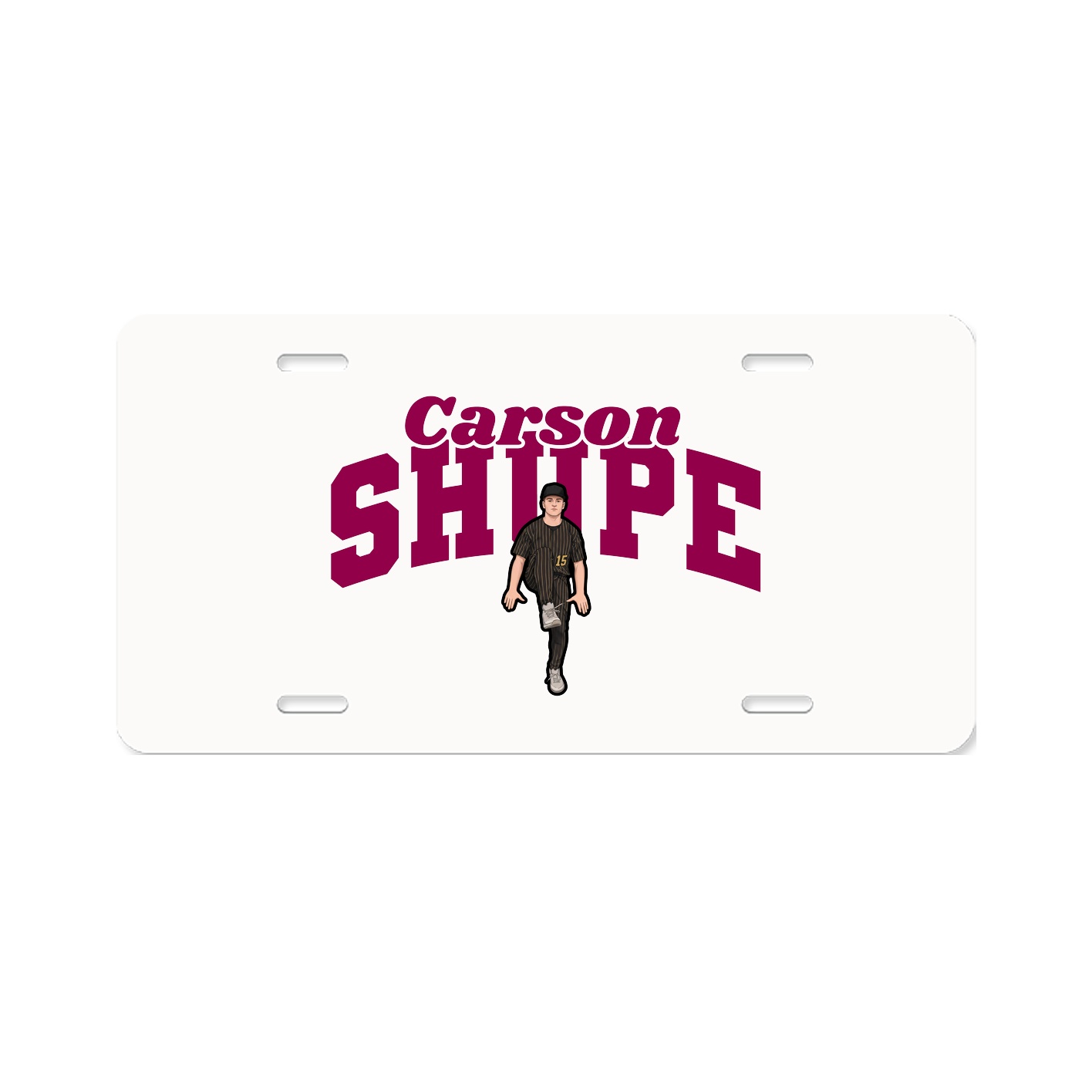 License Plate — Signature Arch in Classic