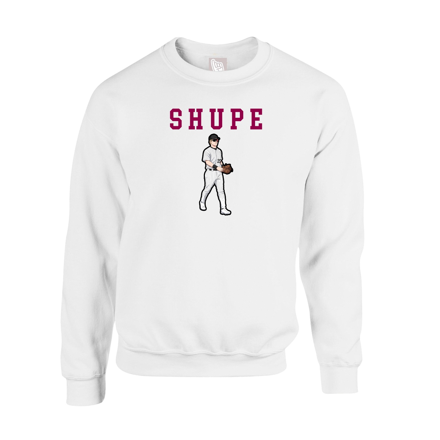 Fleece Crew — Shirsey in White