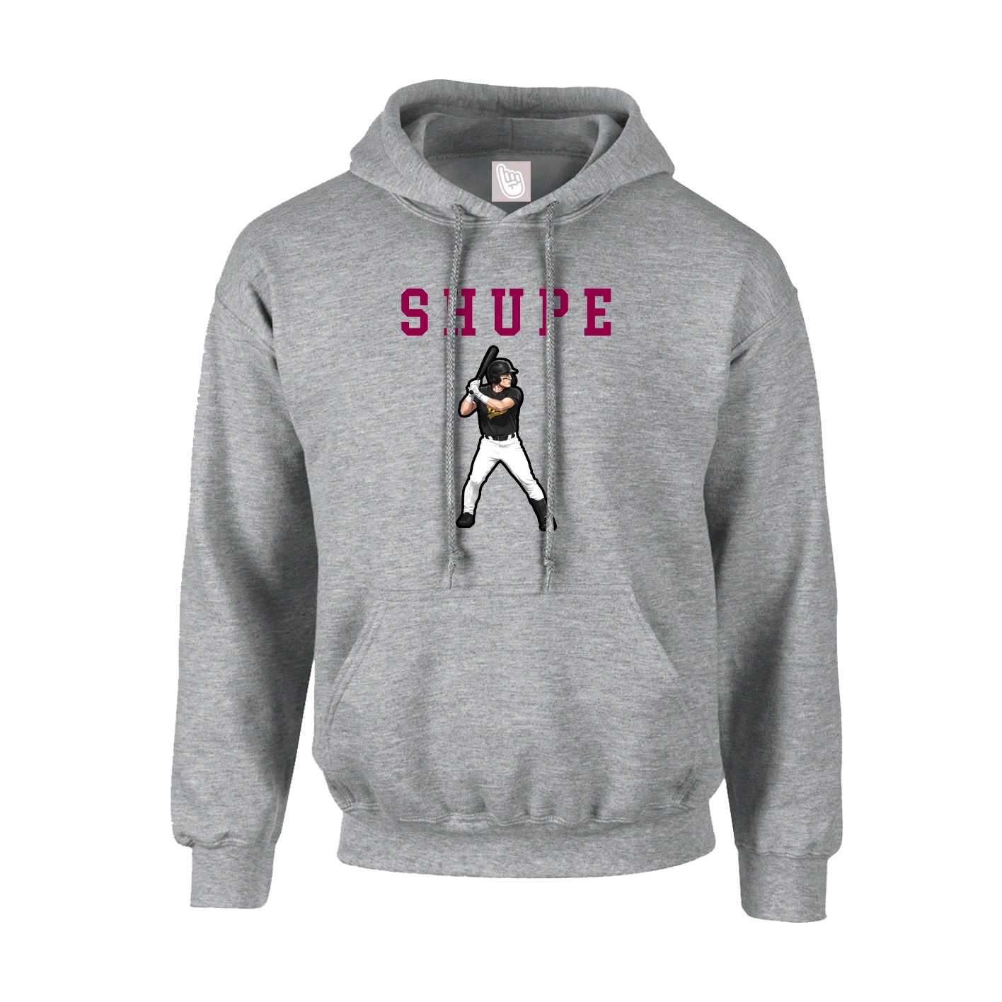 Hoodie — Shirsey in Grey