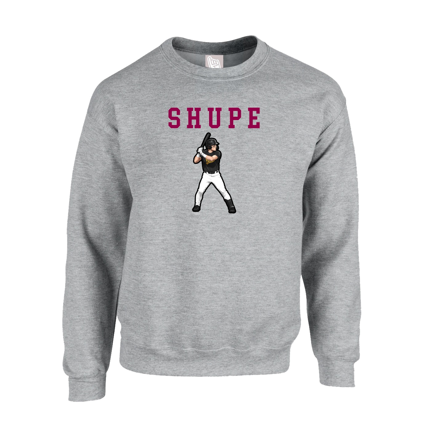 Fleece Crew — Shirsey in Grey