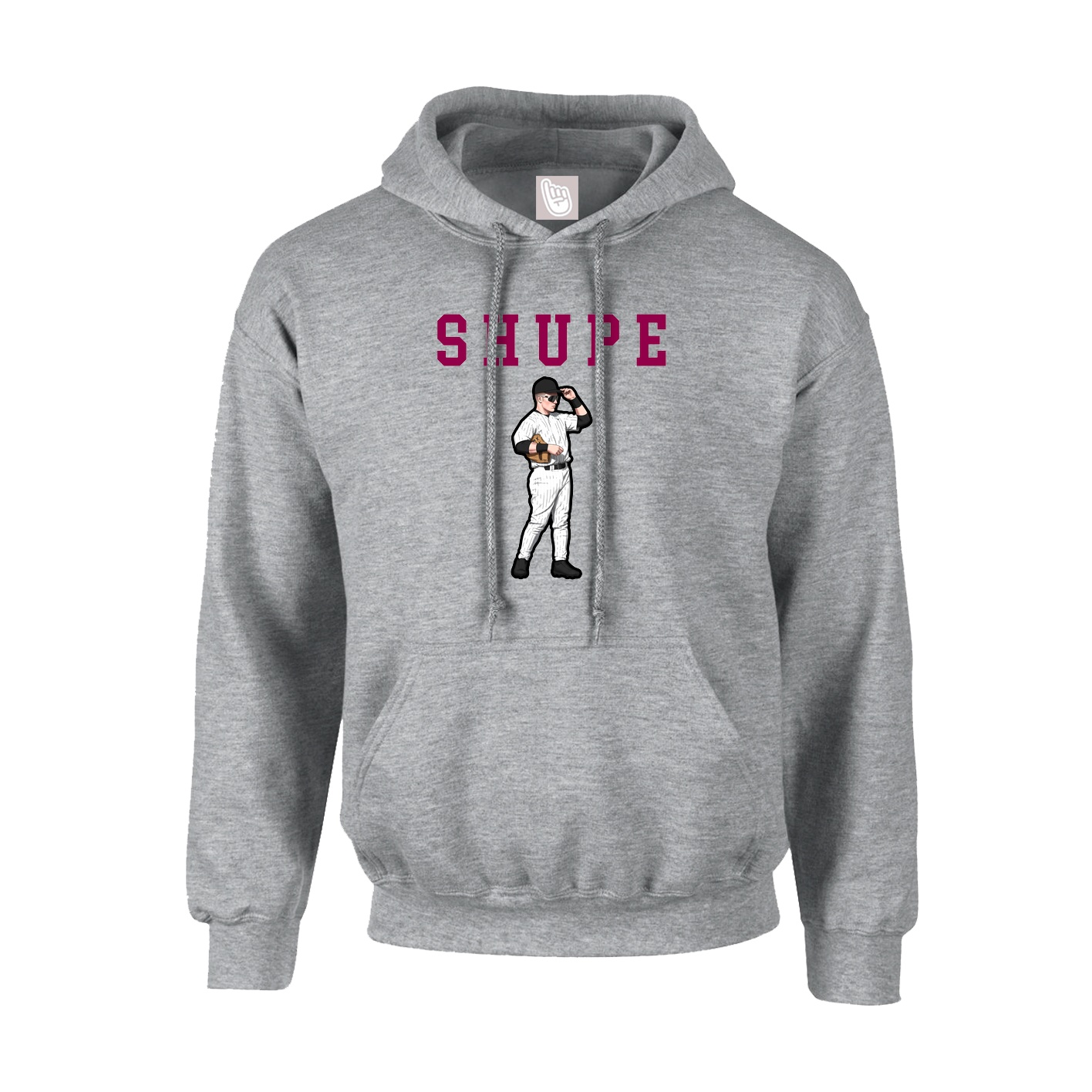 Youth Hoodie — Shirsey in Grey