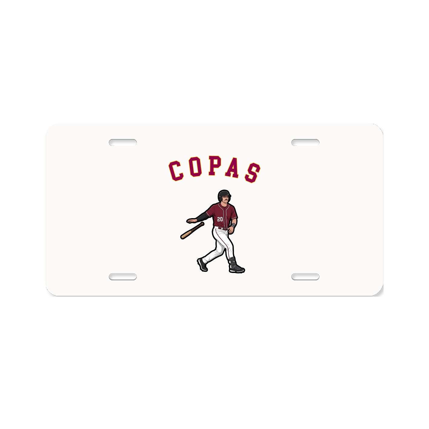 License Plate — Shirsey Arch in Classic