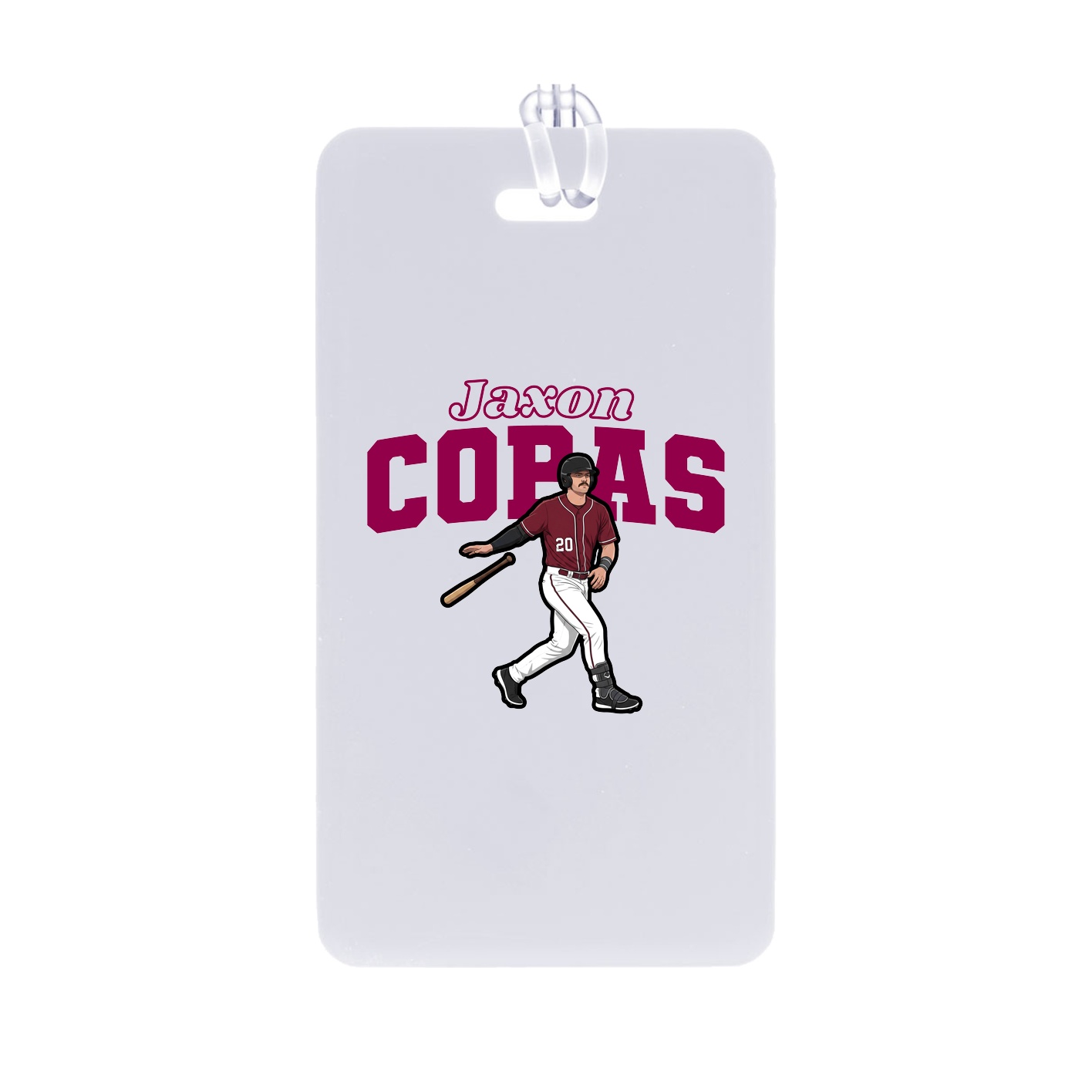 Bag Tag — Name Arch in Classic