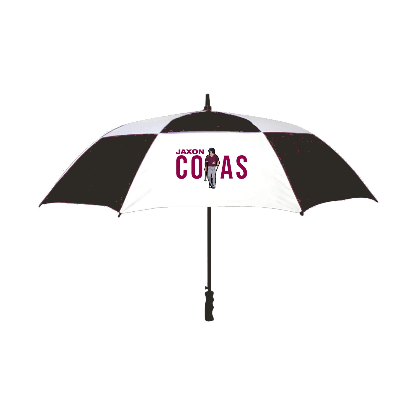 Golf Umbrella — Player Name in Black