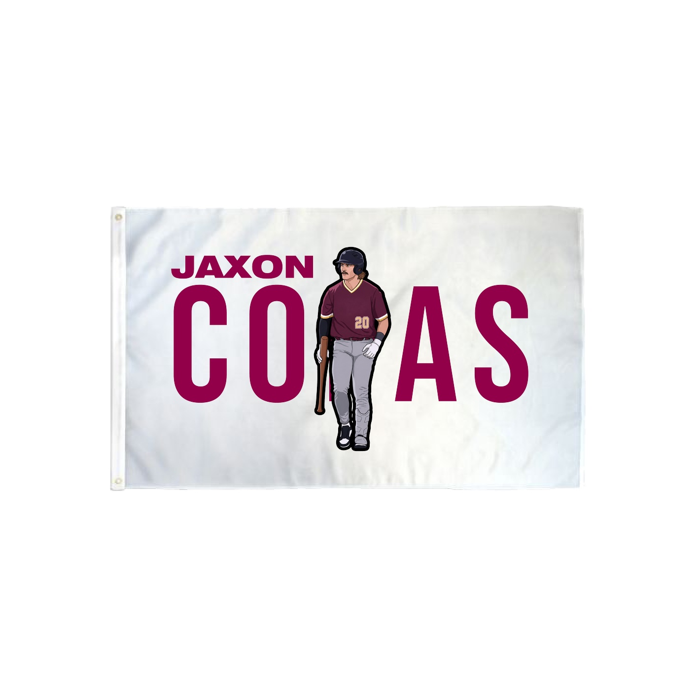 3x5 Flag — Player Name in Classic