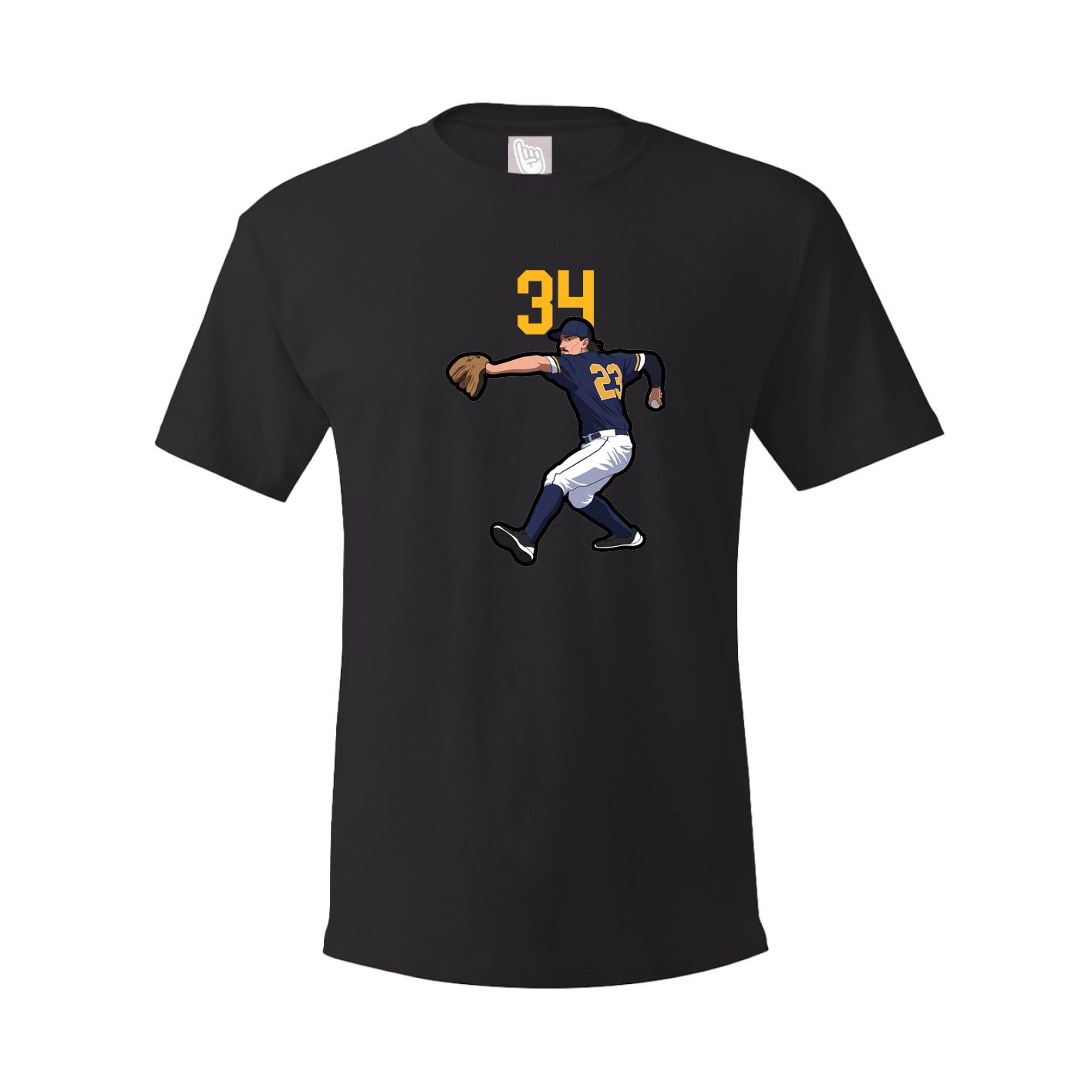 Tee — Number Top in Black