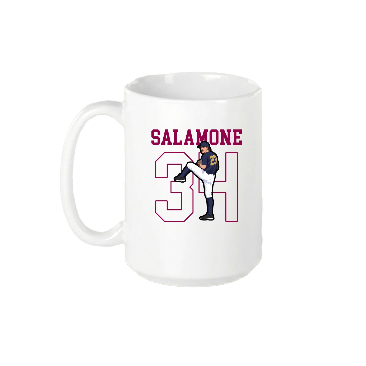 15oz Coffee Mug — Shirsey in White