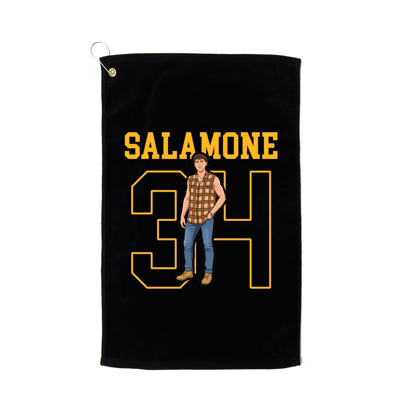 Golf Towel — Shirsey in Black