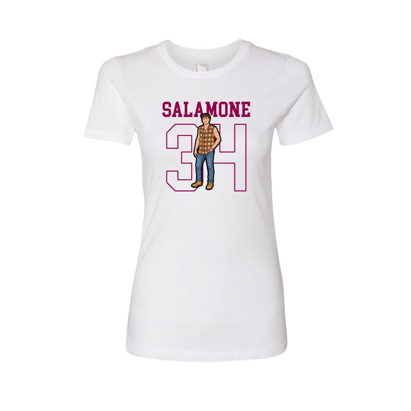 Fitted Women's Tee — Shirsey in White