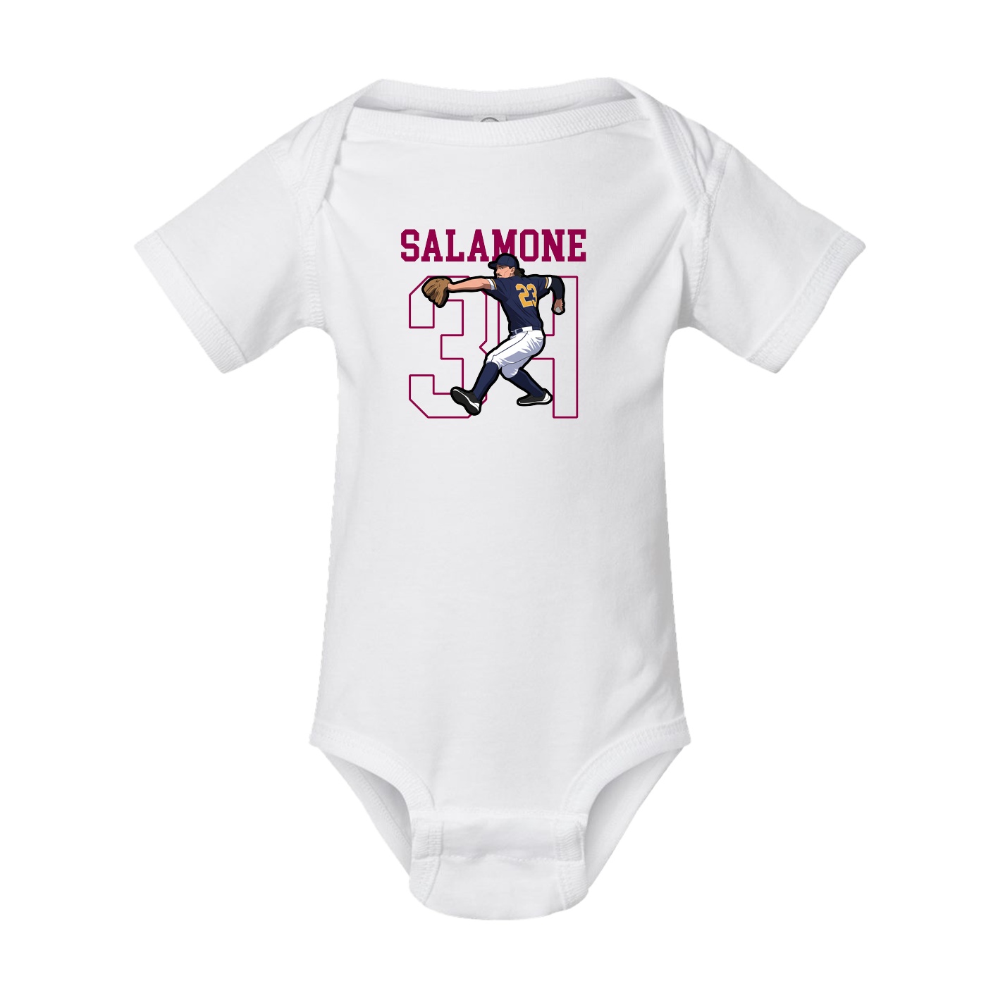 Baby Onesie — Shirsey in White
